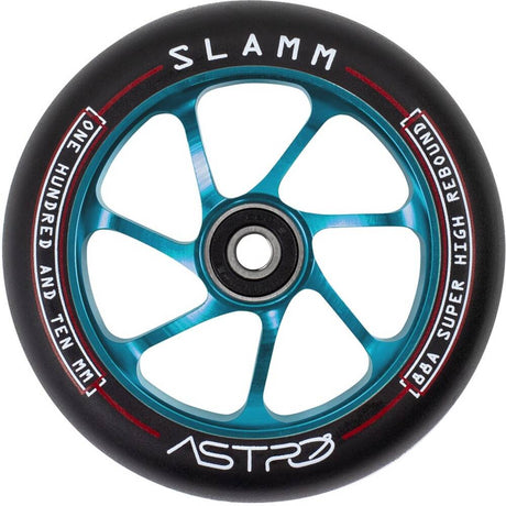Slamm Astro 110mm Scooter Wheel - Black/Blue