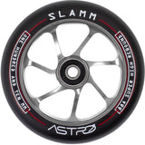 Slamm Astro 110mm Scooter Wheel - Black/Titanium