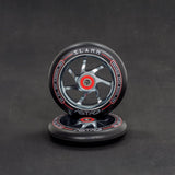 Slamm Astro 110mm Scooter Wheel - Black/Titanium