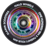 Slamm Halo Deep Dish 110mm Scooter Wheel - Neochrome