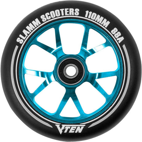 Slamm V-Ten II Scooter Wheel 110mm - Black/Blue