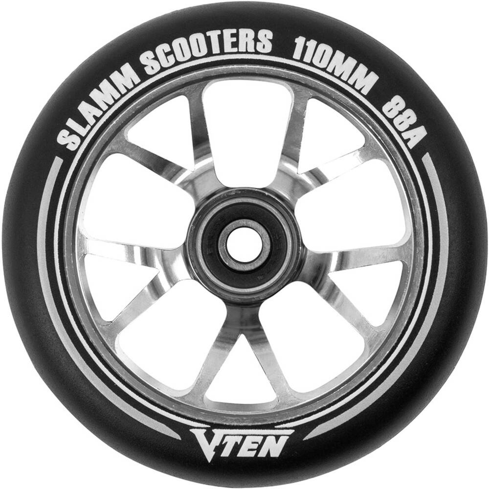 Slamm V-Ten II 110mm Scooter Wheel - Titanium