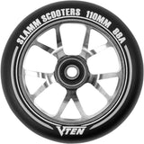 Slamm V-Ten II 110mm Scooter Wheel - Titanium