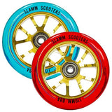 Slamm V-Ten II Ghost 110mm Scooter Wheel - Blue -