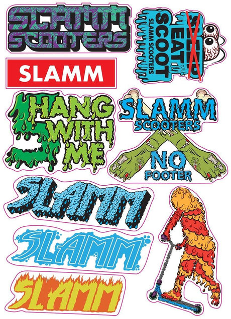 Slamm Logo Helmet - Nebula