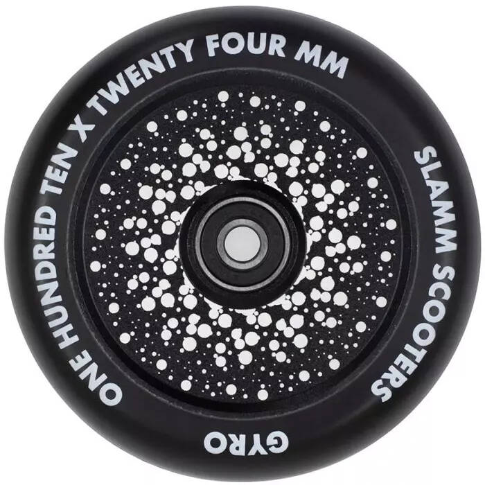 Slamm Gyro Hollow Core 110mm Scooter Wheel - Black