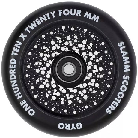 Slamm Gyro Hollow Core 110mm Scooter Wheel - Black