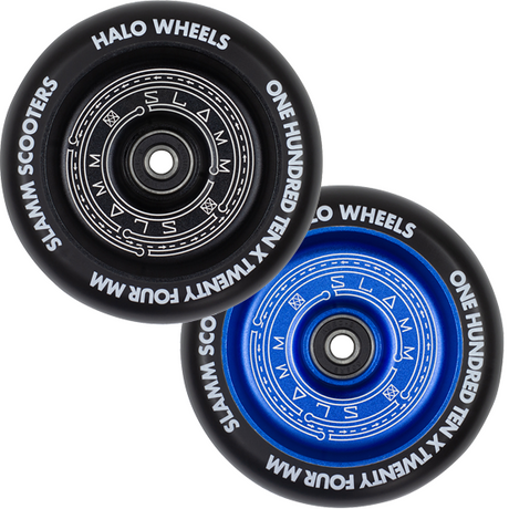 Slamm Halo Deep Dish 110mm Scooter Wheel - Black