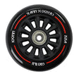 Slamm 100mm Nylon Core Wheel + Bearings - Black/Black