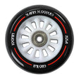 Slamm 100mm Nylon Core Wheel + Bearings - White / Black