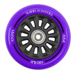 Slamm 100mm Nylon Core Wheel + Bearings - Black / Purple