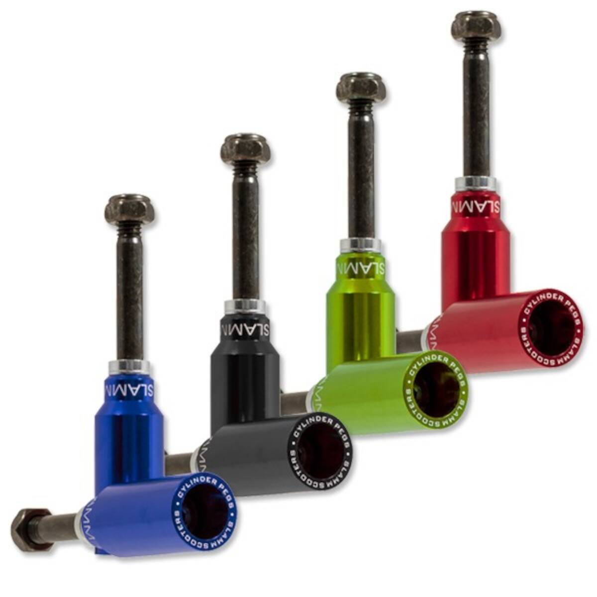 Slamm Team Cylinder Pegs - Red