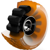 Slick Revolution Foamies 120mm (78A) Wheels - Orange