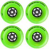 Slick Revolution Rough Stuff 85a Electric Skateboard Wheels (4 Pack) - Green