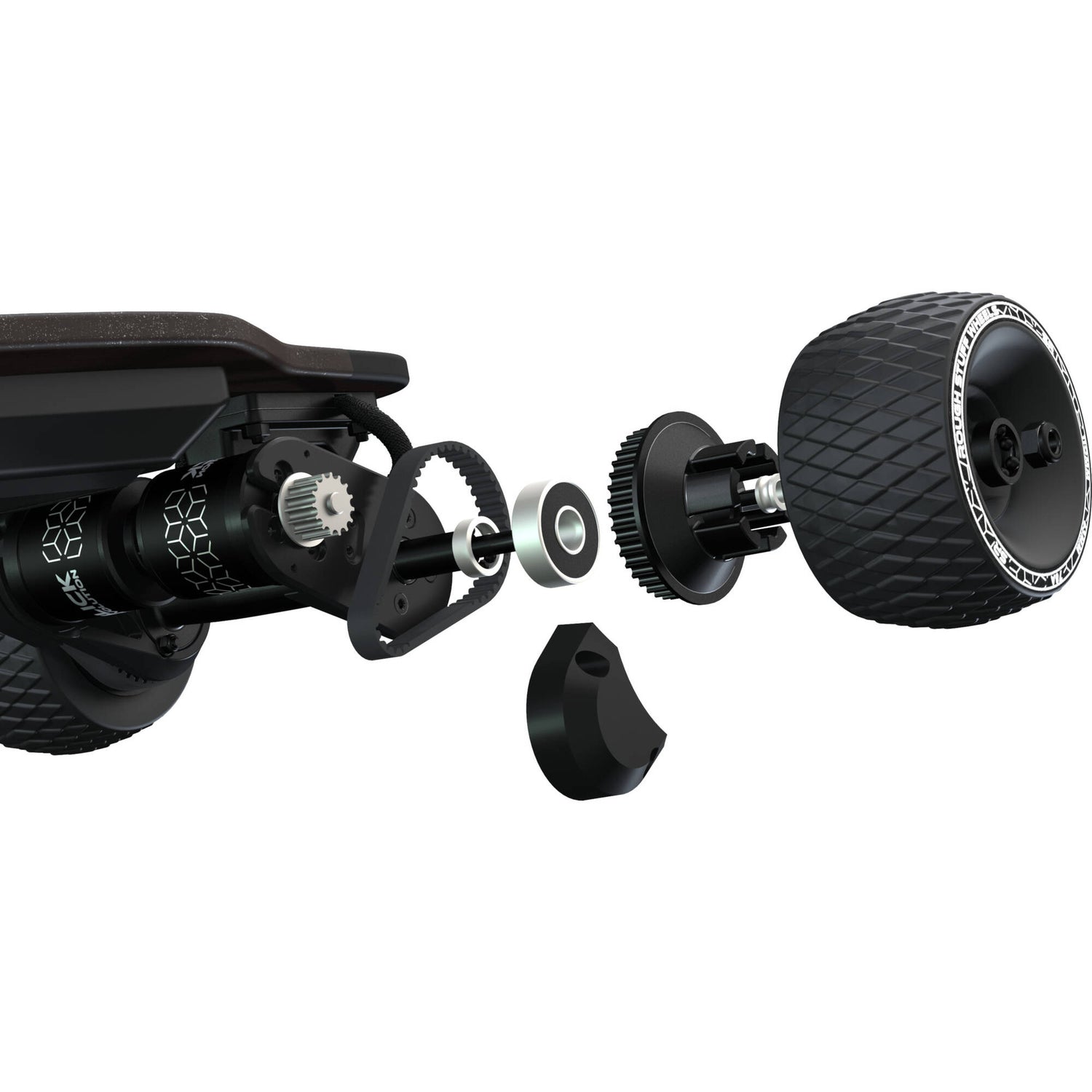 Slick Revolution Urban 80 (Rough Stuff Wheels) Electric Skateboard