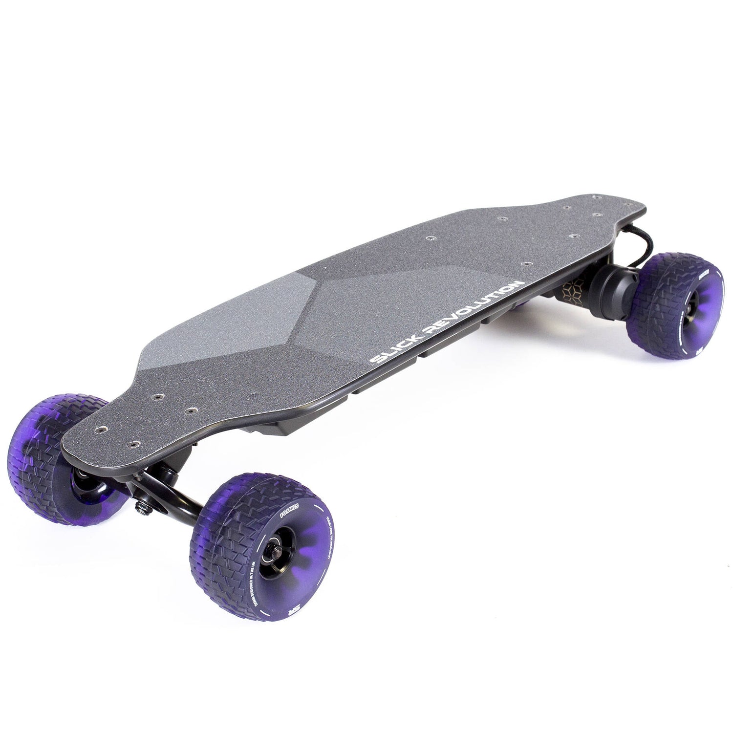 Slick Revolution Flex-E 2.0 Maple (Purple Foamies) Electric Skateboard