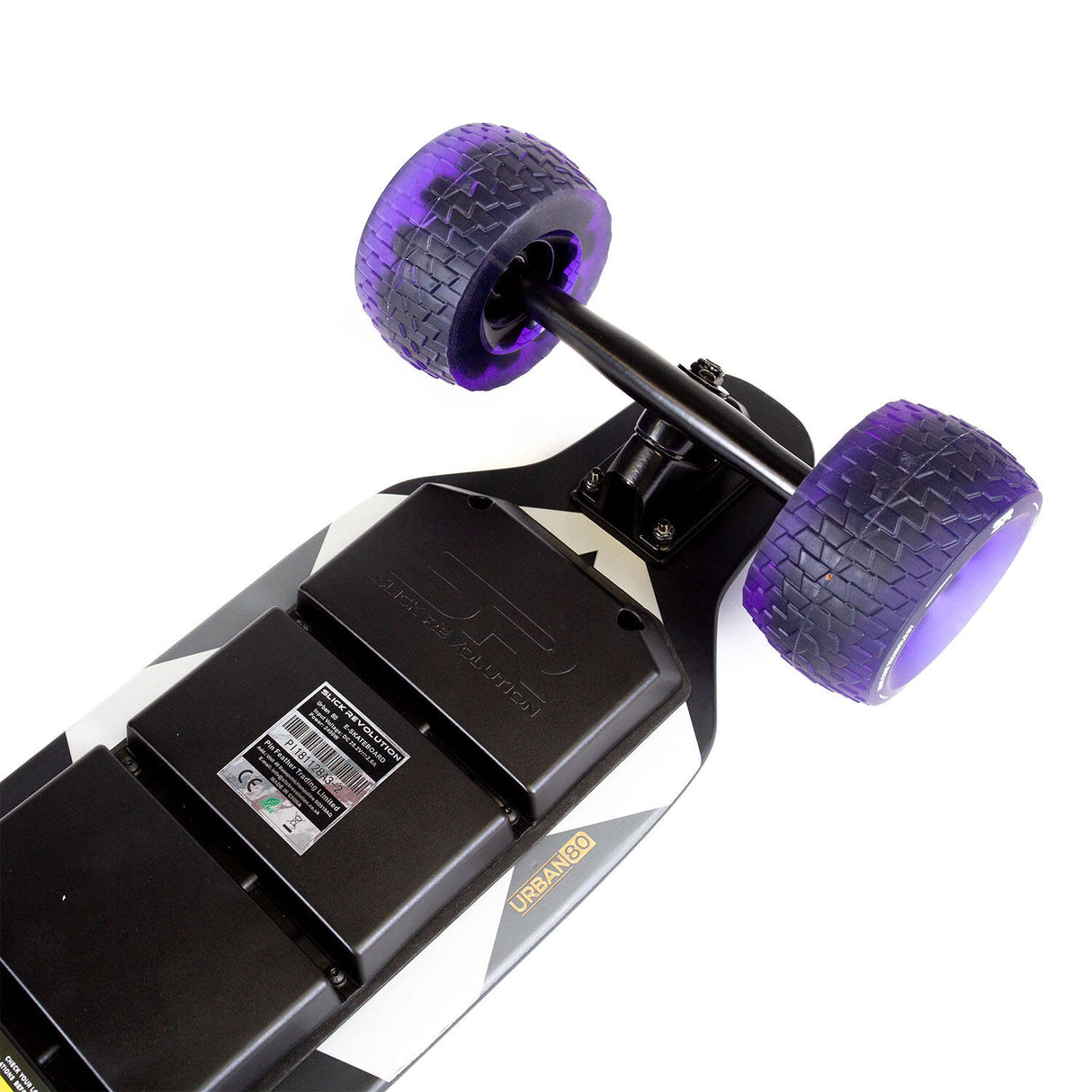 Slick Revolution Urban 80 (Purple Foamies) Electric Skateboard