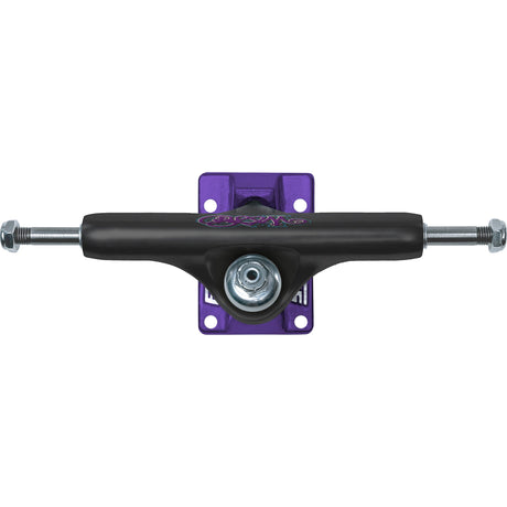 Slappy ST1 Hollow Bam Skateboard Trucks - Black/Purple 9