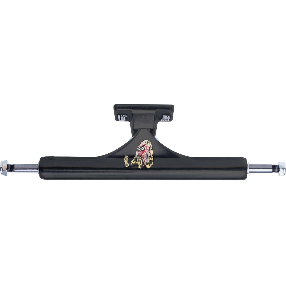 Slappy ST1 Curb Killer Skateboard Trucks - Black 10"