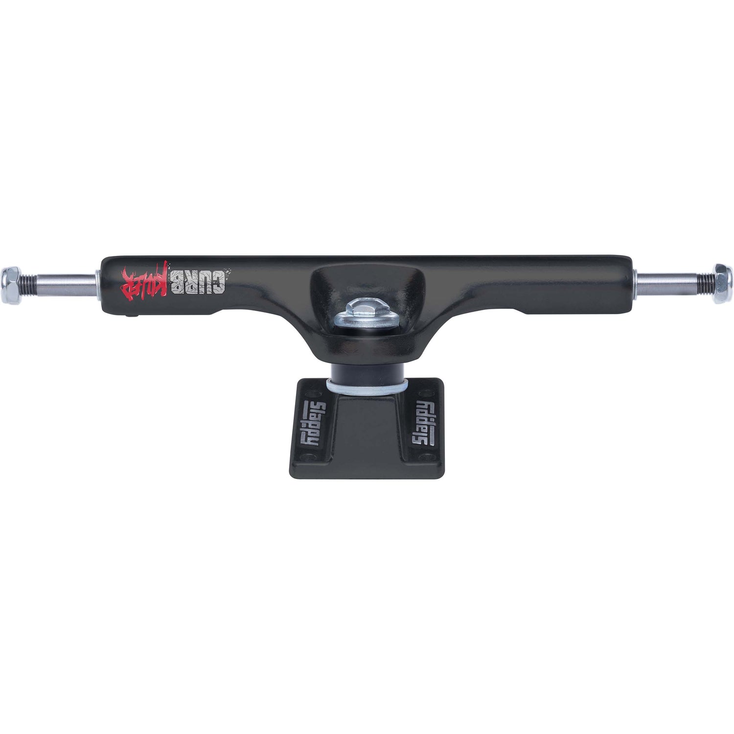 Slappy ST1 Curb Killer Skateboard Trucks - Black 10"