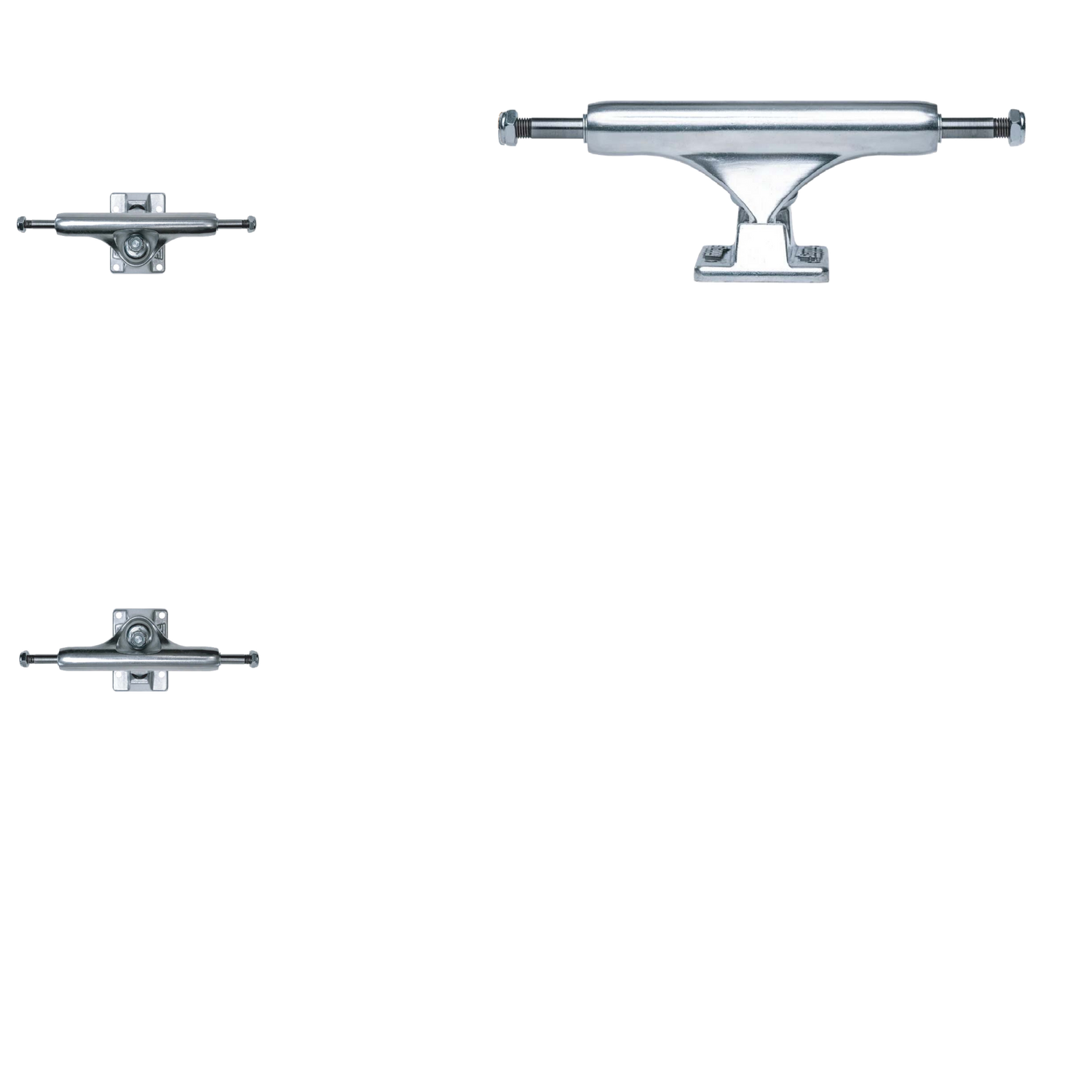 Slappy ST1 Classic Skateboard Trucks - Polished 8.25"