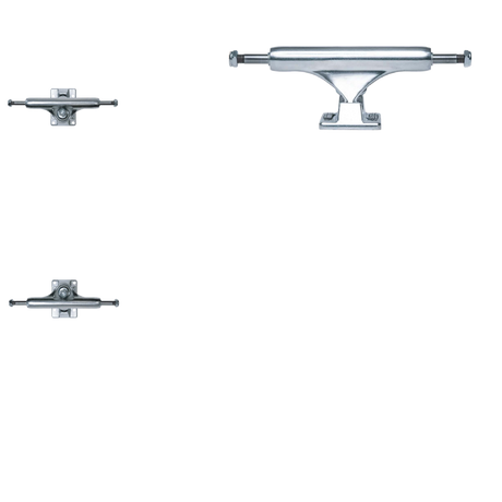 Slappy ST1 Classic Skateboard Trucks - Polished 8"