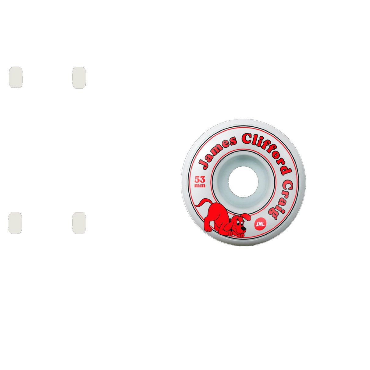 SML. Wheels Clifford Craig Skateboard Wheels 53mm