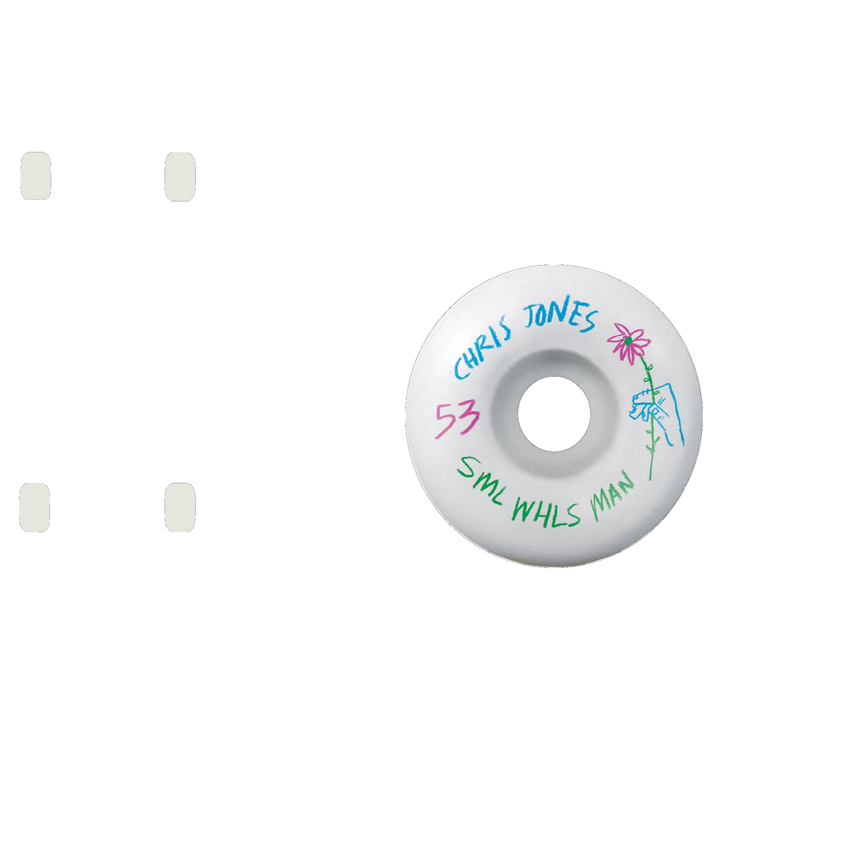 SML. Wheels Pencil Pusher Jones Skateboard Wheels 53mm