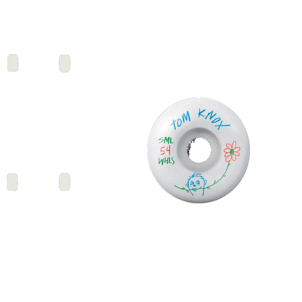 SML. Wheels Pencil Pusher Knox Skateboard Wheels 54mm