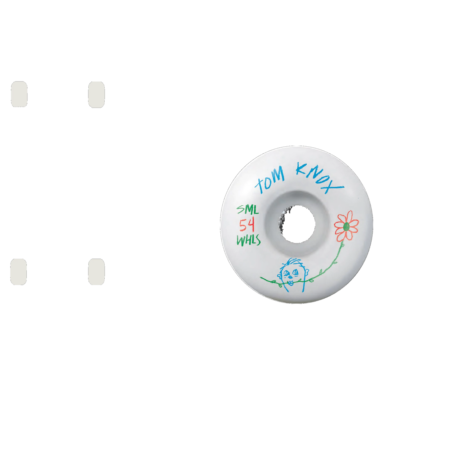 SML. Wheels Pencil Pusher Knox Skateboard Wheels 54mm