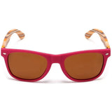 SOEK Avalon Polarized Sunglasses - Magenta Pink