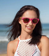 SOEK Avalon Polarized Sunglasses - Magenta Pink
