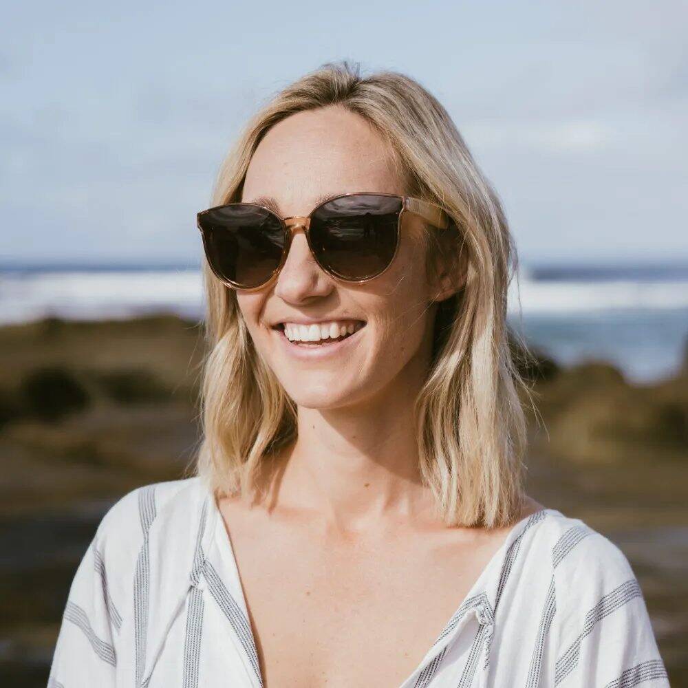SOEK Bella Polarized Sunglasses - Champagne