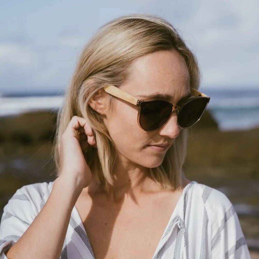 SOEK Bella Polarized Sunglasses - Champagne