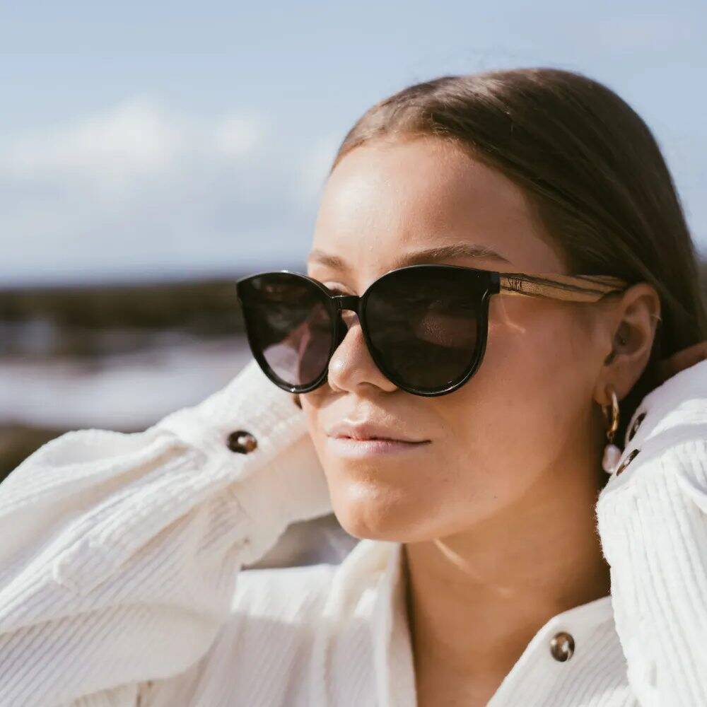 SOEK Bella Polarized Sunglasses - Midnight