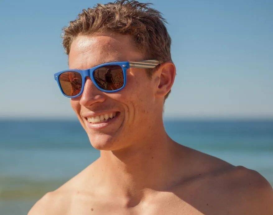 SOEK Bronte Polarized Sunglasses - Blue