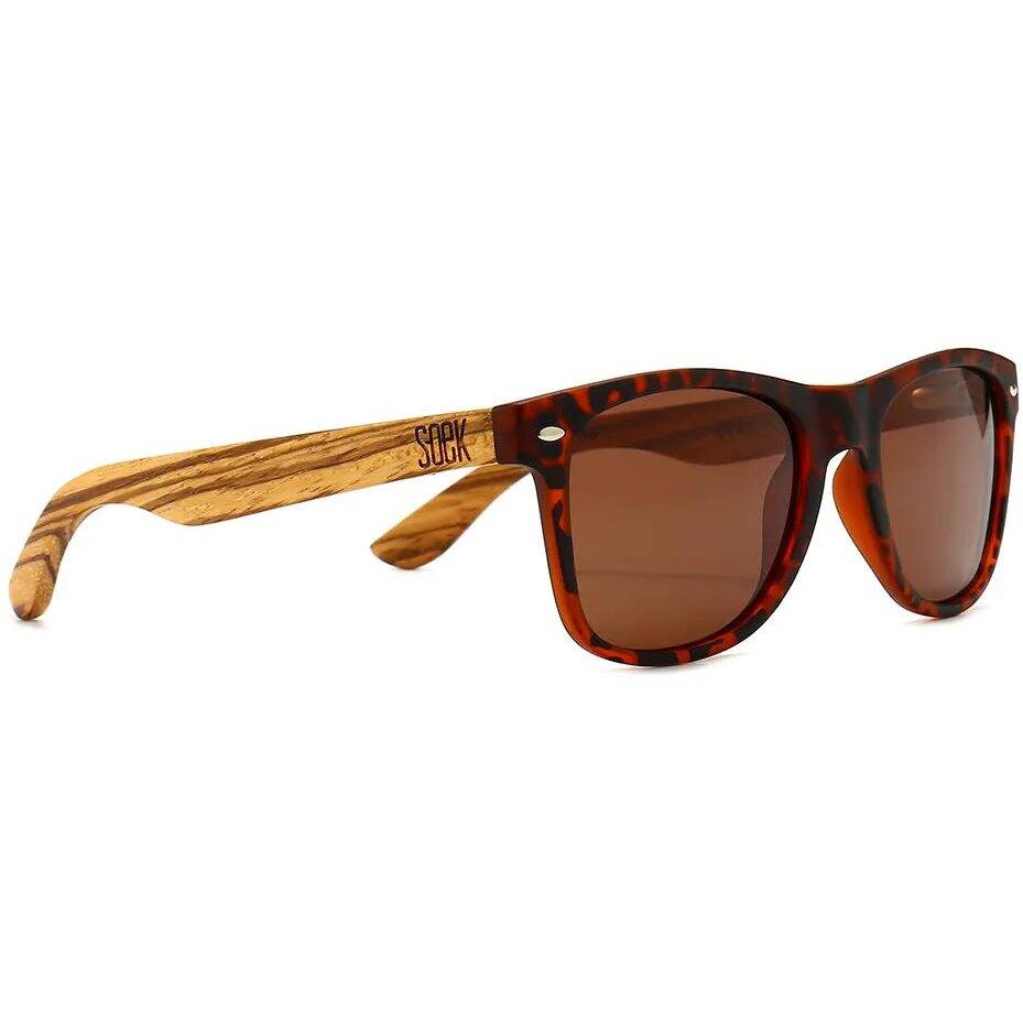 SOEK Avoca Walnut Polarized Sunglasses
