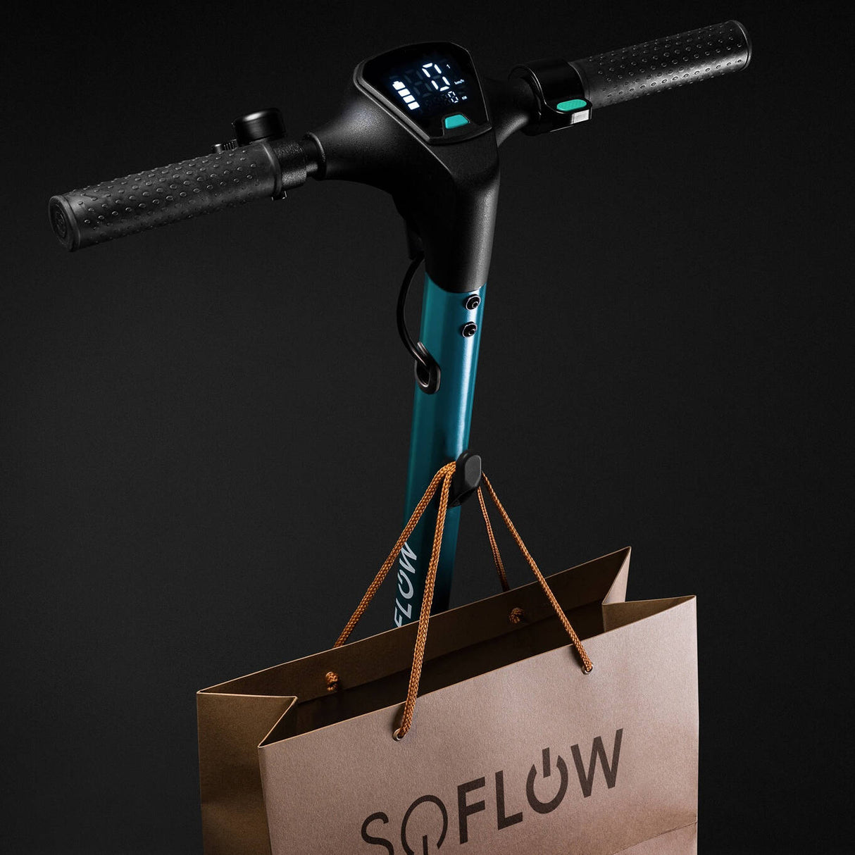 SoFlow S03 Electric Scooter - Black/Green