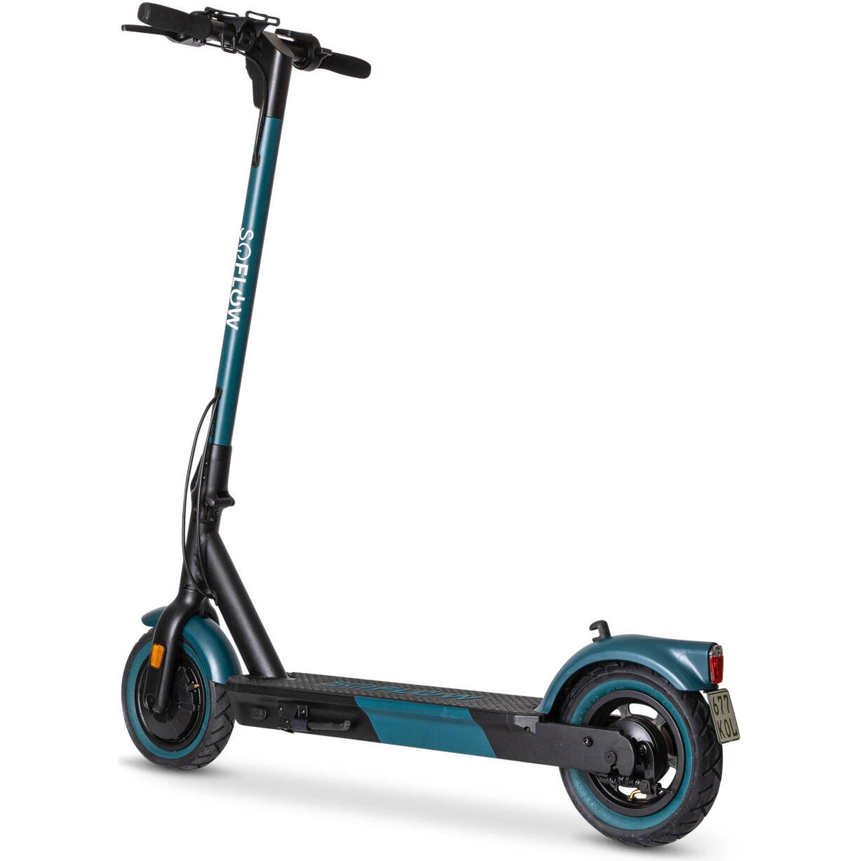 SoFlow S06 Electric Scooter - Black/Green