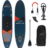 Sola 11'0 iSUP - Grey/Green/Orange