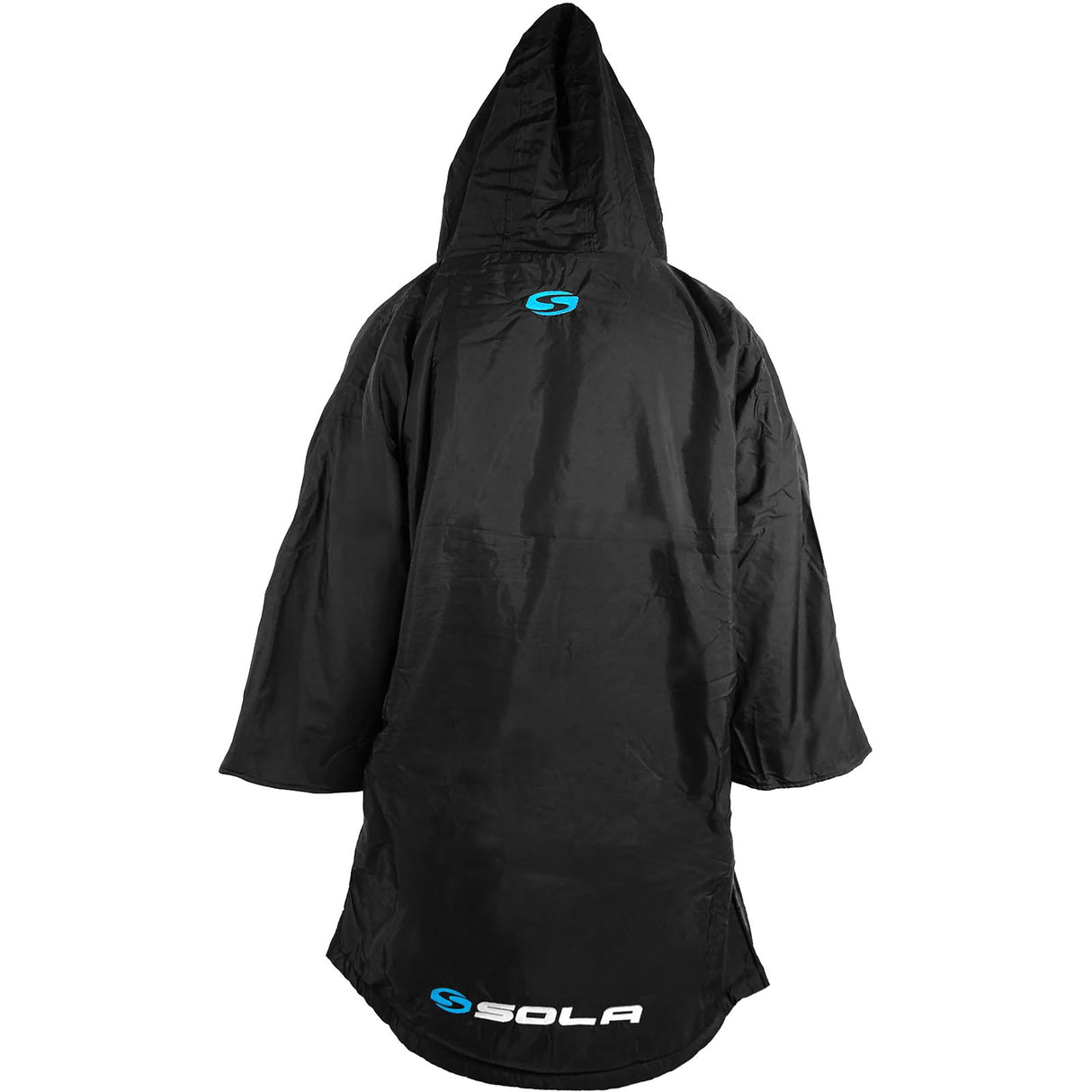 Sola Waterproof Changing Robe - Black/Blue