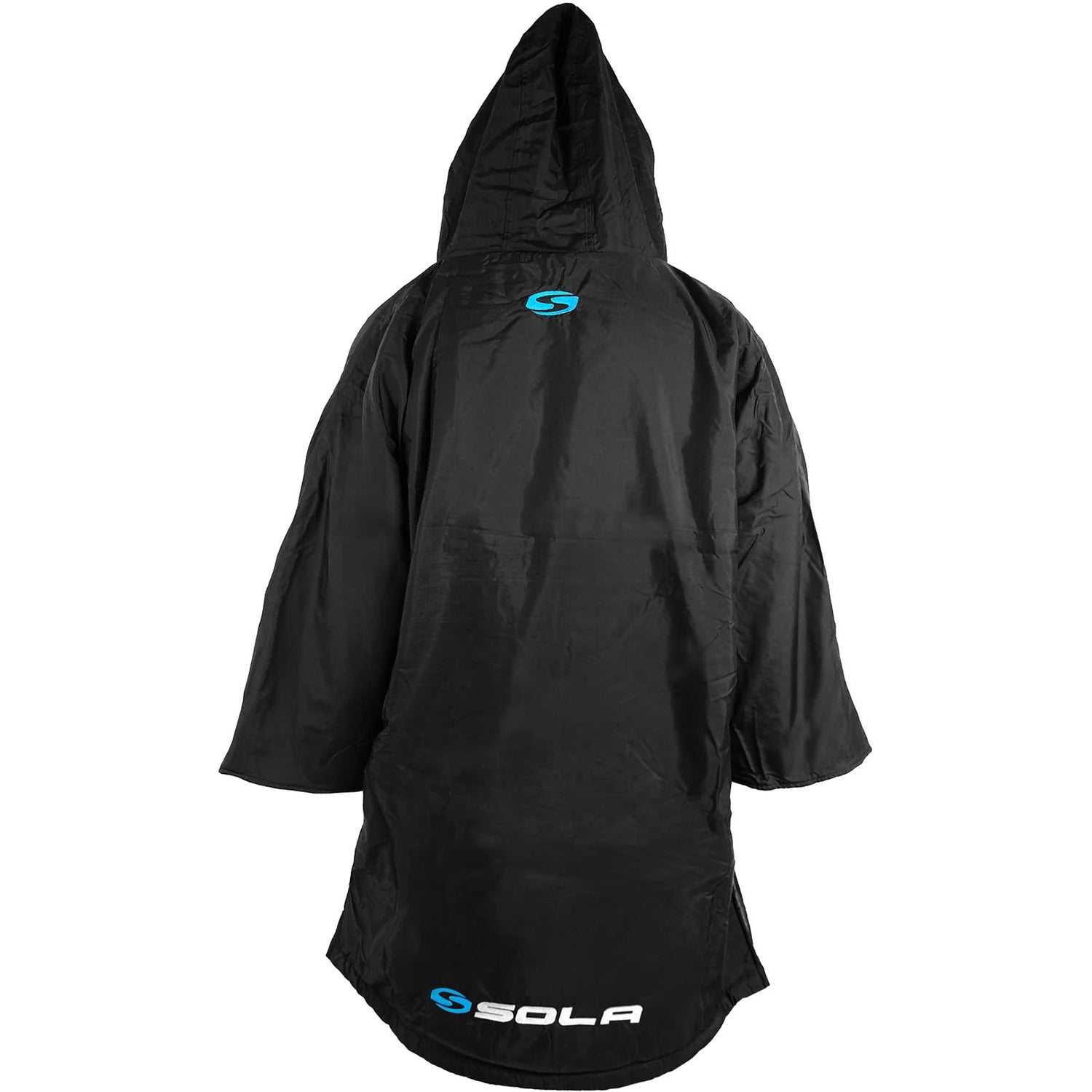Sola Waterproof Changing Robe - Black/Blue