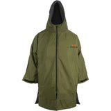 Sola Junior Waterproof Changing Robe - Khaki/Black