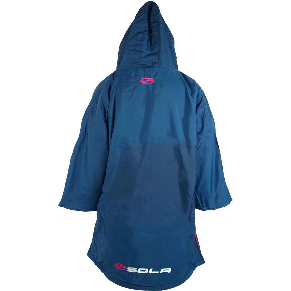 Sola Junior Waterproof Changing Robe - Navy/Pink