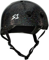 S1 'Lifer' Multi Impact Helmet- Black Glitter - Medium