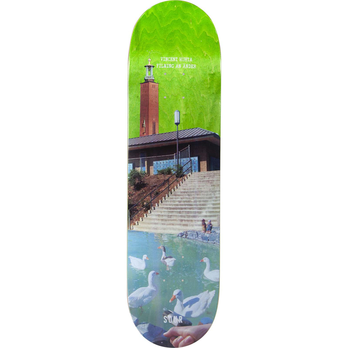 Sour Ander Skateboard Deck - Vincent 8"