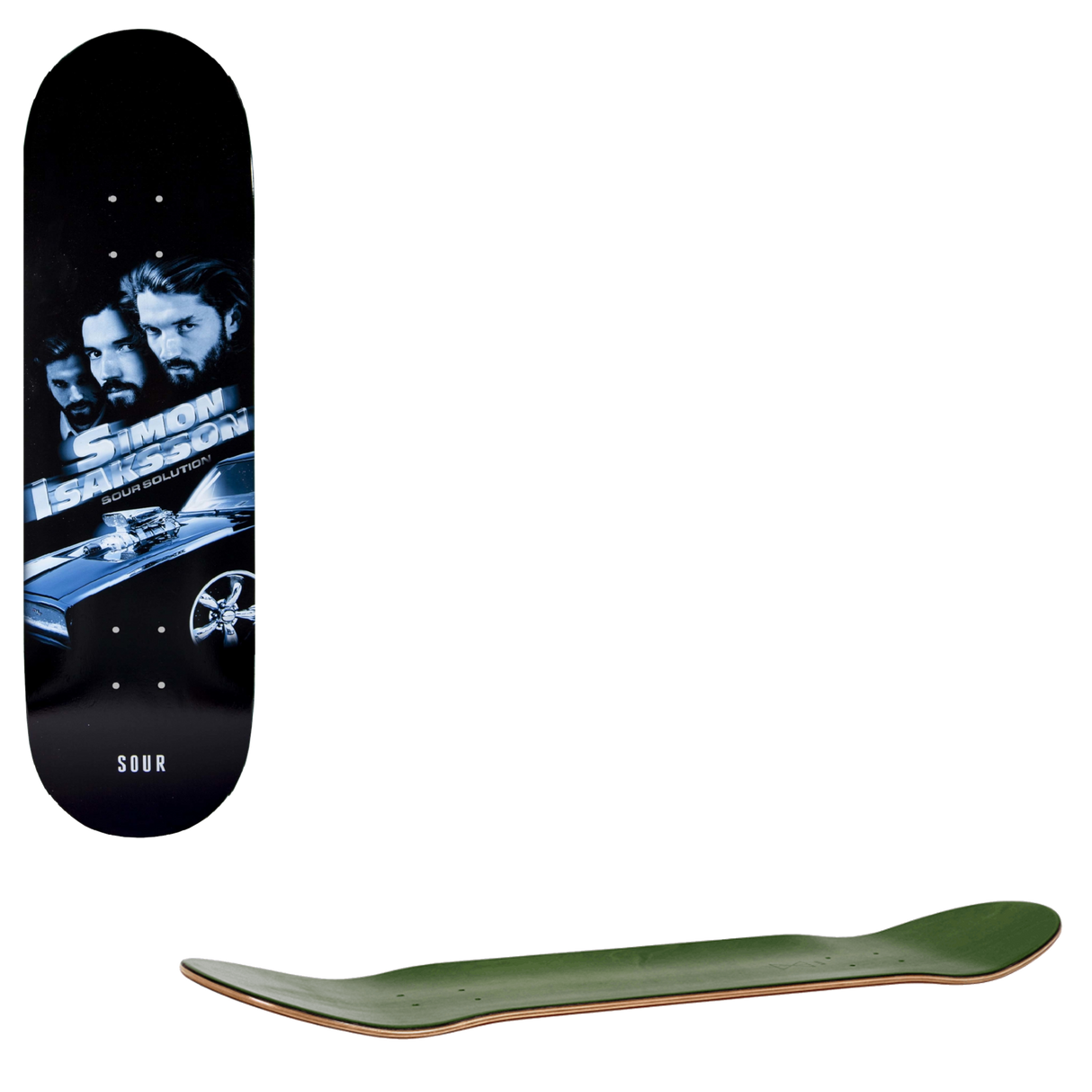 Sour Fast & Fabulous Skateboard Deck - Simon 7.75"