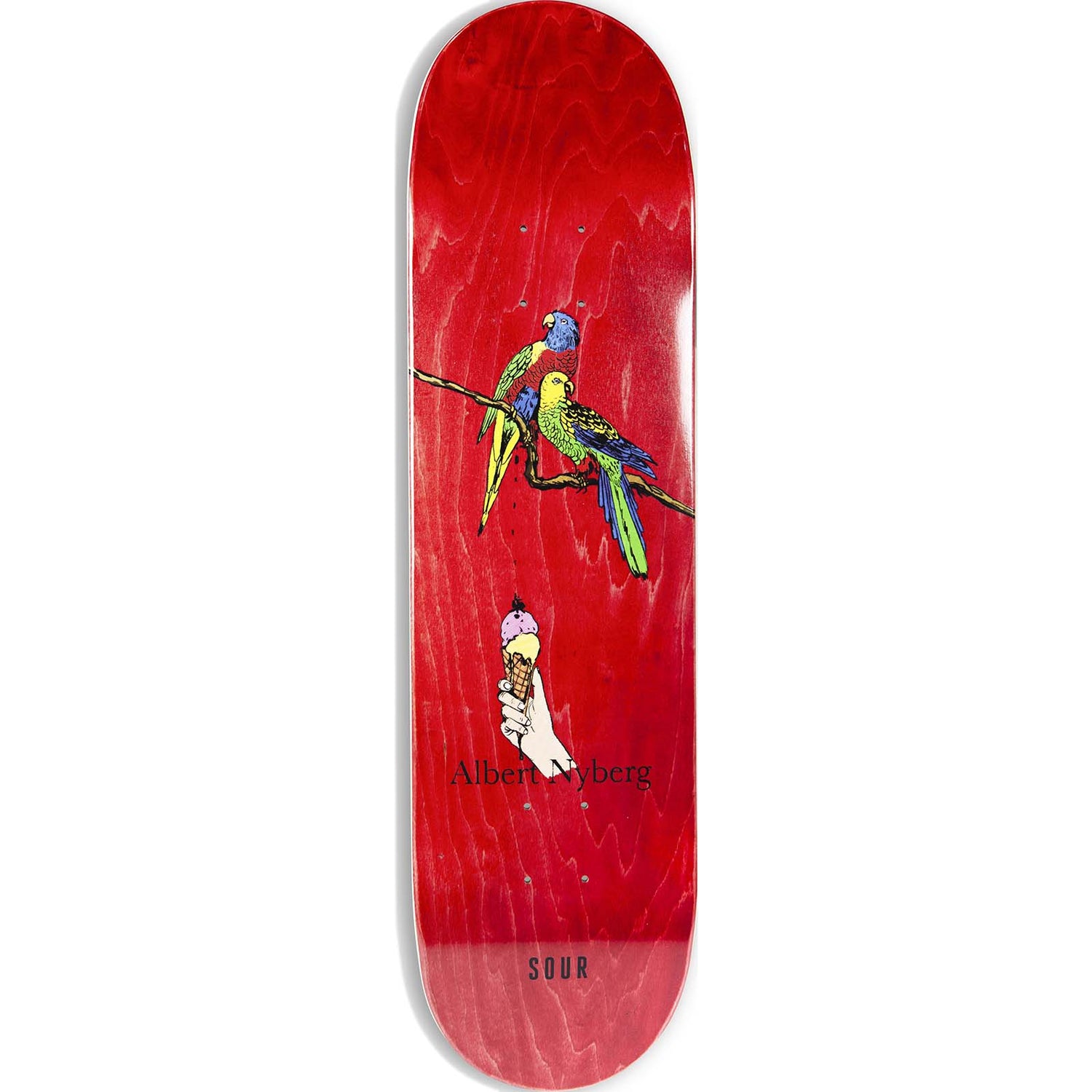Sour Free Toppings Skateboard Deck - Albert 8.25"