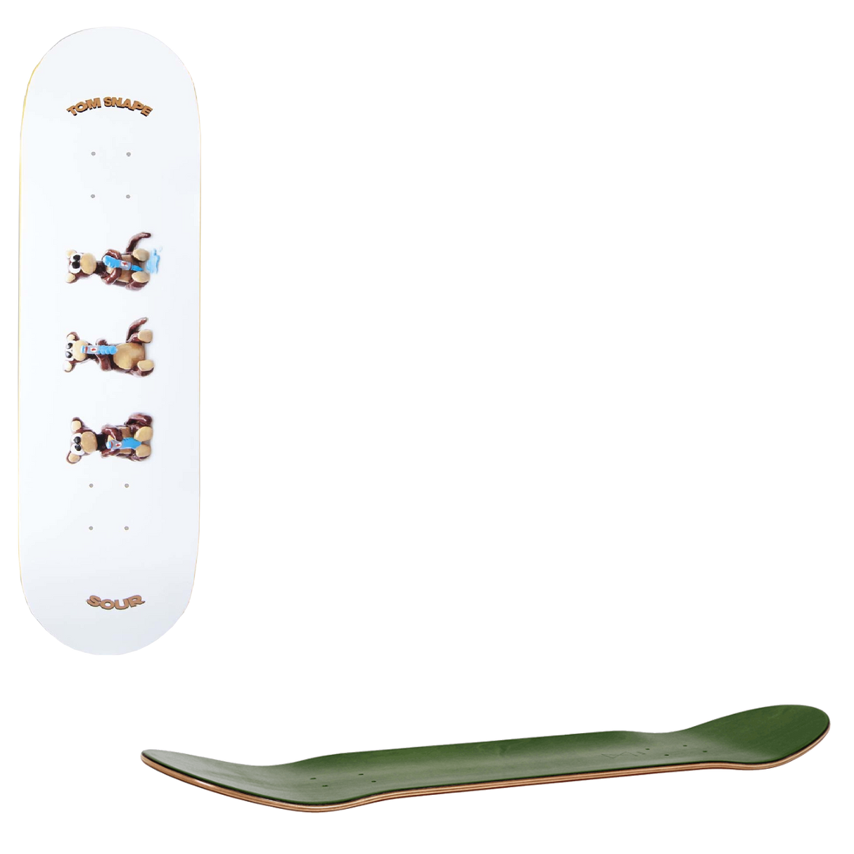 Sour Gator-Ape Skateboard Deck - Snape 8.18"