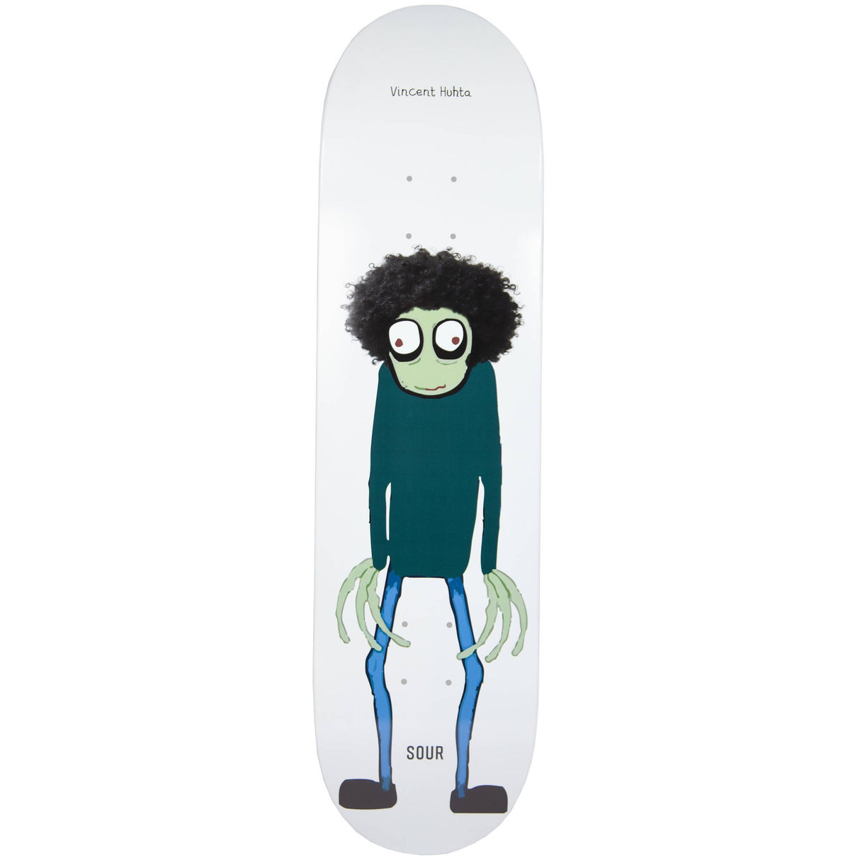 Sour Fingers Skateboard Deck - Vincent 8.375"